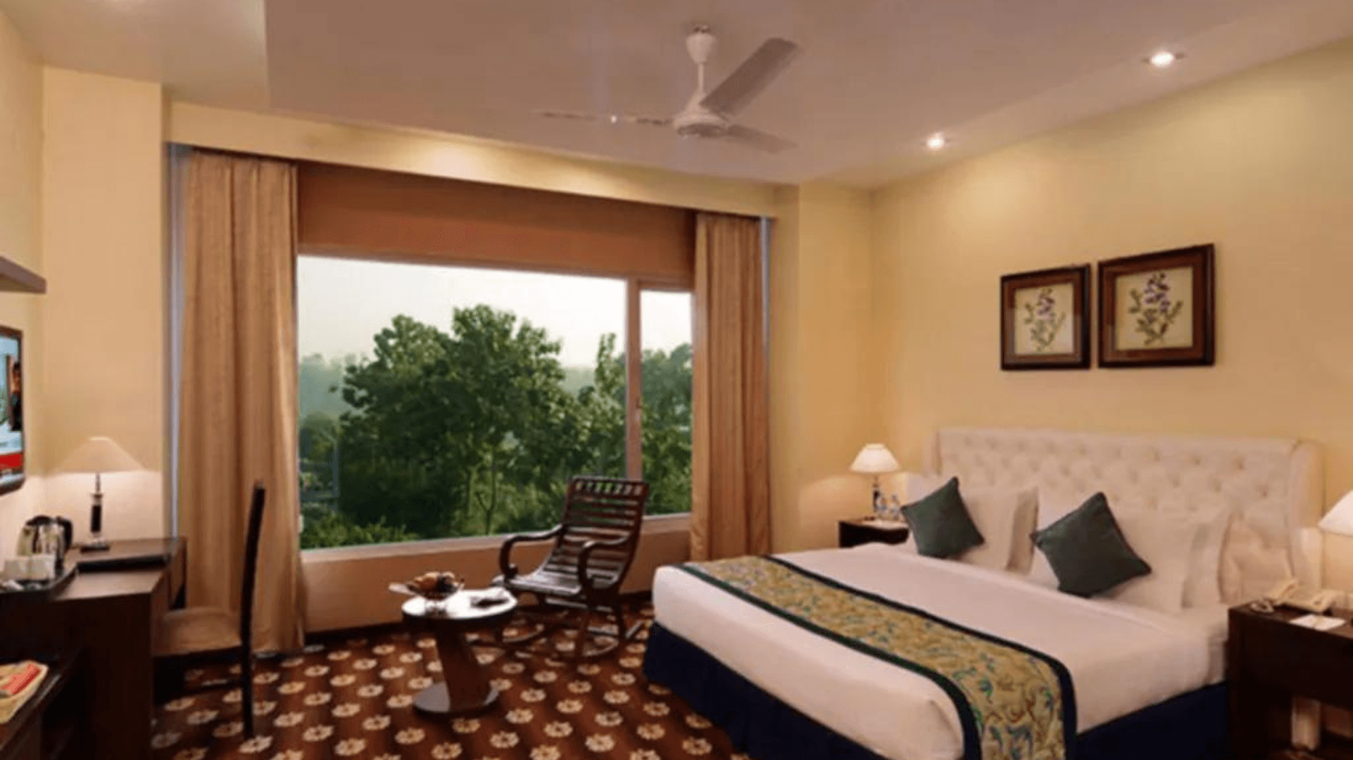 Executive room at MB Greens Clarks Inn Moradabad featuring refined décor and relaxed layout