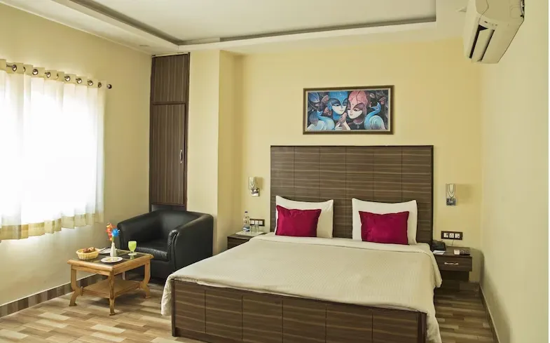 Premium room at Spring Sky by ShriGo Hotels Mughalsarai with refined décor and relaxed layout
