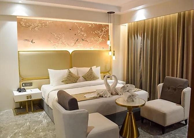 Executive room at Tulip Inn Shravasti with upgraded interiors and enhanced comfort