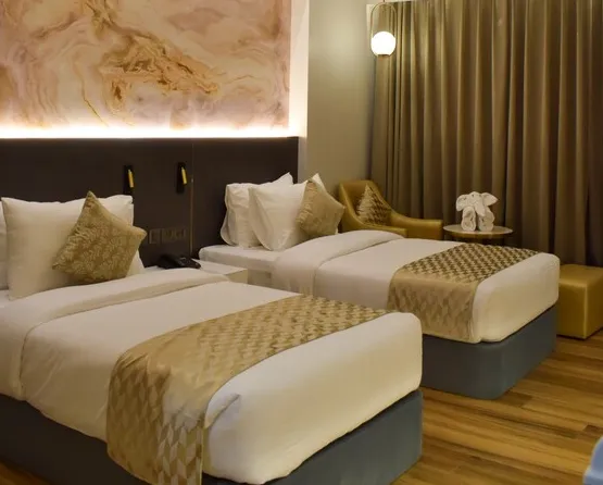 Executive room at Tulip Inn Shravasti with upgraded interiors and enhanced comfort